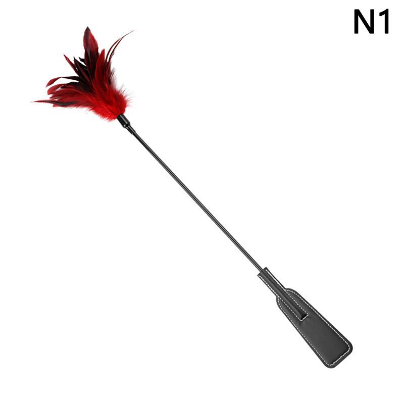 Перо Pu Кожаные Лопатки Плеть Порка Флоггер Ролевая Игра Верховая Езда Для Веселья Секс Игрушки Взрослые Секс Игрушки