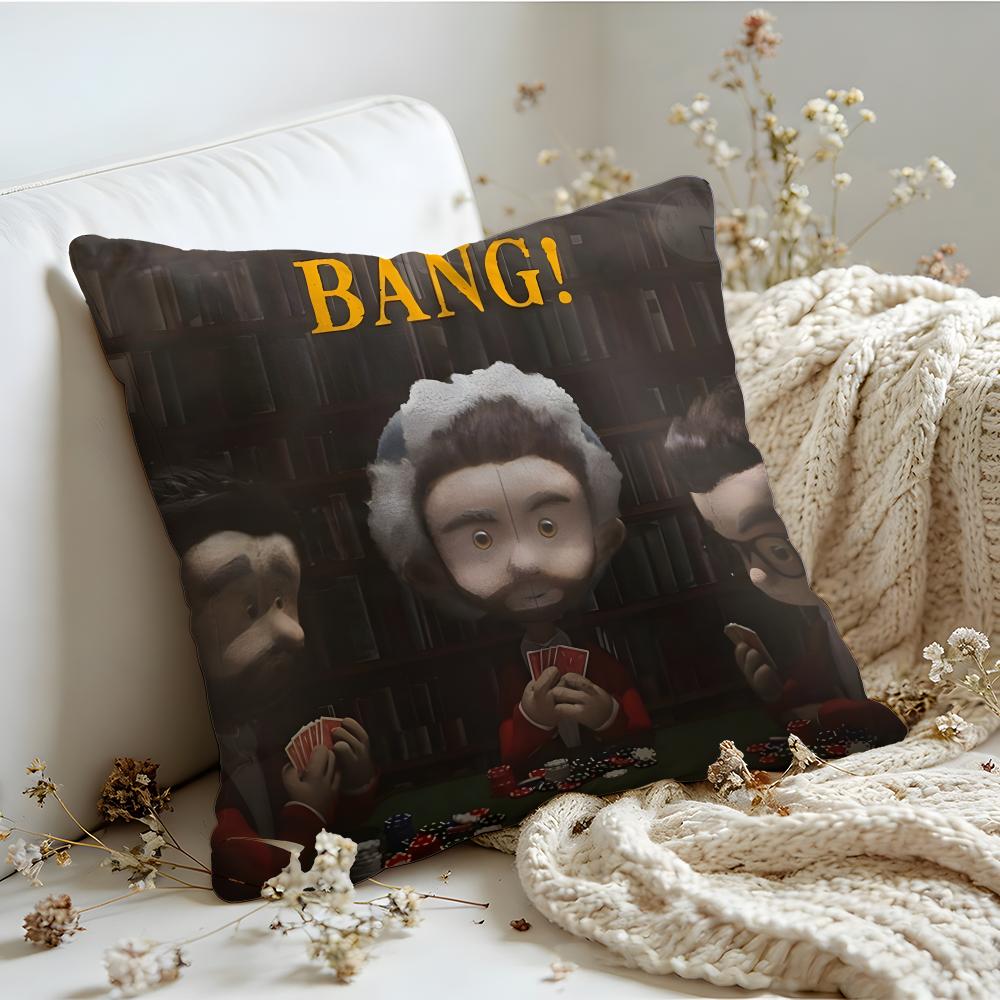 Cushion Cover Linen SkinFriendly Soft Decorative Case For Sofa Home Decor PPEIXEN AAJR Album Cover Pillow cover