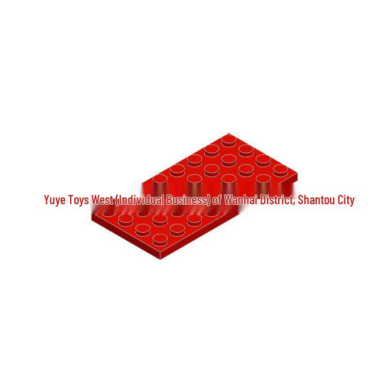 Universal Base Plate 4x8 MOC Accessory, Compatible with Building Block Parts