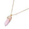 Jewelry Personality Short Bullets Natural Crystal Stone Pendant Clavicle Necklace