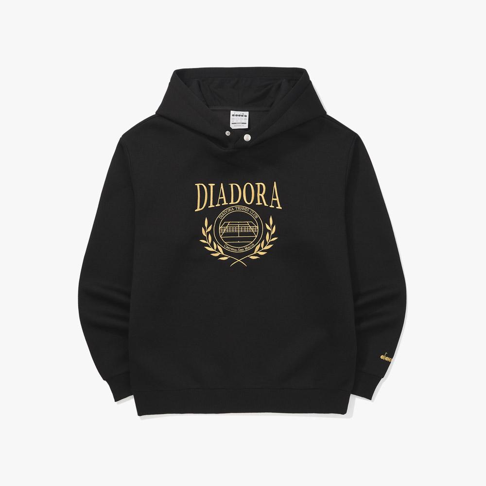 Diadora Худи с воздушной подушкой Черное