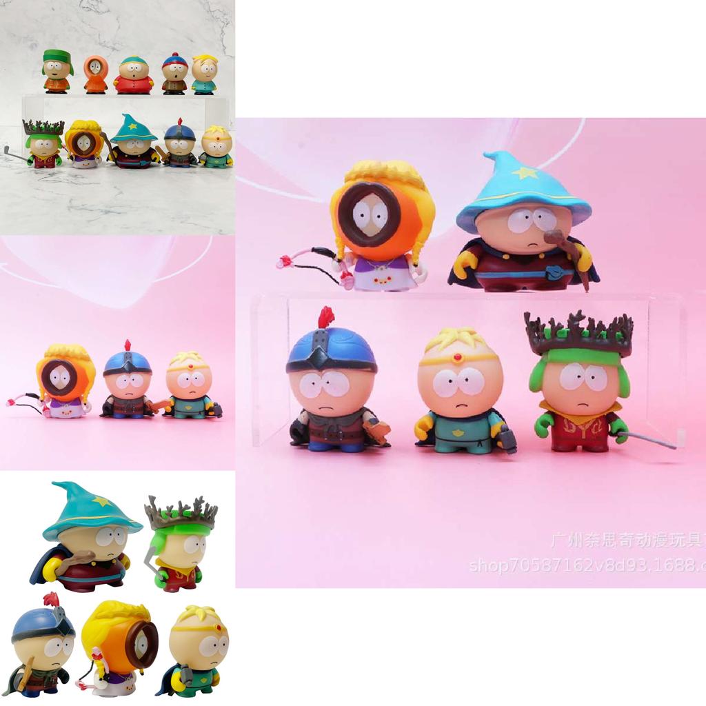 Unique South Park The Stick Of Truth Cartoon Doll Delightful Table Decoration Gift Model Figures