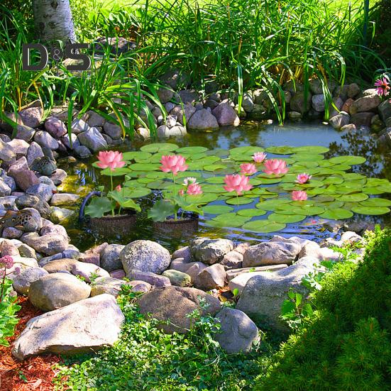 4 шт., водные мешки для посадки, многоразовые воздухопроницаемые кашпо для пруда, сетчатый водный садовый пруд, горшок для растений, горшки для лилий для болотных и наземных растений