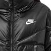 Nike Solid Color Logo Print Zip-Up Jacket Women Outerwear Black DH4079-010