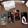 ТВ Т-Крестный отец Чехол для телефона Для iPhone 16 15 14 13 12 11 Pro Max Plus X XS MAX Черный Матовый Чехлы для телефона