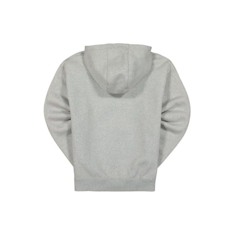 Nike Lab Solo Swoosh Fleece Hoodie Dark Gray Heather Men Streetwear CV0552-063