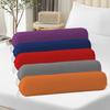 1PC Pillowcase Neck Bolster Cylindrical Shape Long Hug Pillow Polyester Washable Pillow Towel Double Heads Drawstring