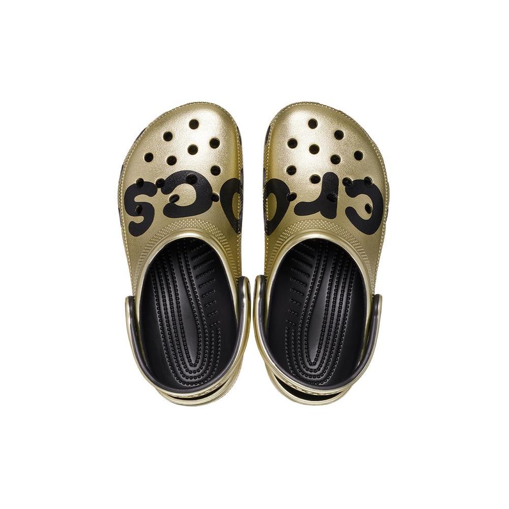 Crocs Eva Fashion Универсальные Легкие Дышащие Клоги Унисекс Обувь Золотой 210803-797