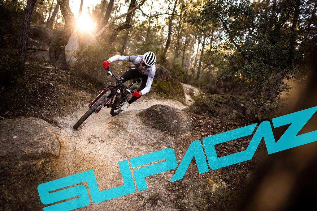 SUPACAZ DIAMOND KUSH Grips BLK/BLK