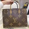 [Б/У] Onthego GM 'Коричневый канвас Monogram/Коричневый канвас Monogram Reverse' - Отличное состояние #T15Y4K