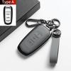 For Geely Emgrand 7 GX3 Atlas GS NL3 Gili Emgrand 7 EX7 GT GC9 Leather Metal Car Key Case Cover Key Protection Shell Accessories