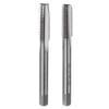 Uxcell Metric Hand Tap Set M8 X Thread High Speed Steel Hand Threading Tapping Tool Kit (2 Pieces), 1.25 Taper/Plug Tap,