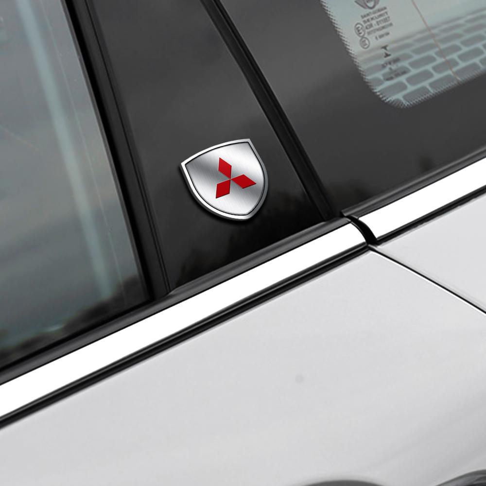Автоаксессуары Металлическая эмблема Значок Наклейка Декаль Для Mitsubishi Lancer EX EVO GTS ASX V3 V5 V6 Автозапчасти Аксессуары