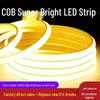 Сверхяркая 220В силиконовая COB водонепроницаемая светодиодная лента - без темных зон, для внутреннего/наружного использования