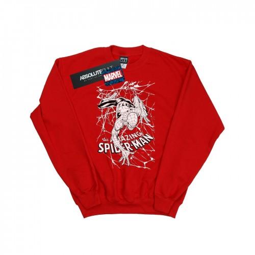 Marvel Girls Spider-Man Web Crawler Sweatshirt