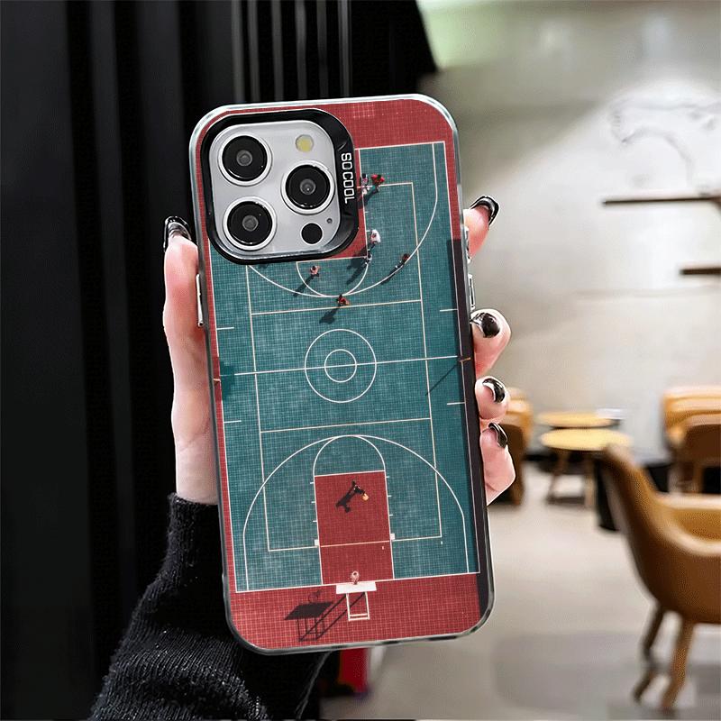 Спортивная эстетика баскетбола Мягкий чехол для телефона для iPhone 15 16 17 Pro Max 17Air 16E 14 Plus 13 12 Mini Ударопрочный чехол Задняя панель