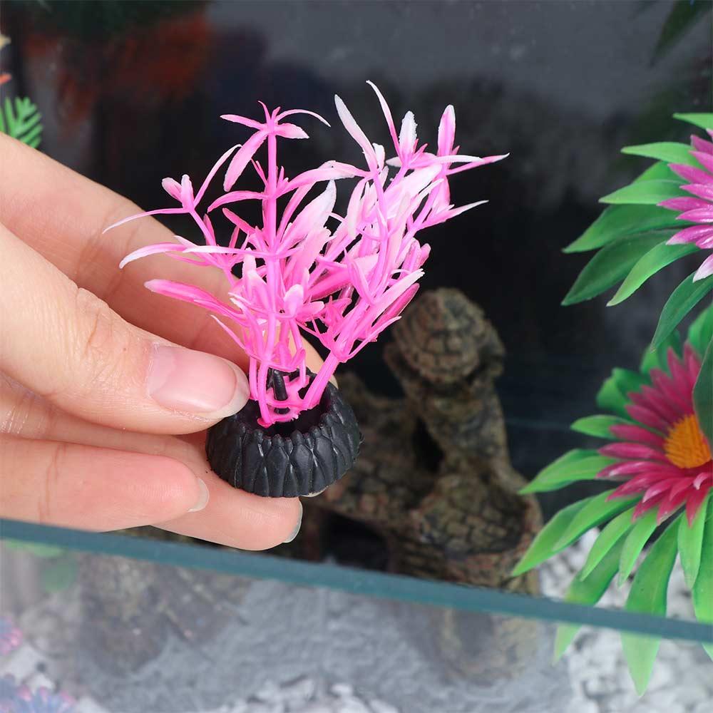 Simulation Artificial Aquatic Plants Mini Underwater Aquatic Plants Water Weeds Ornament Fish Tank