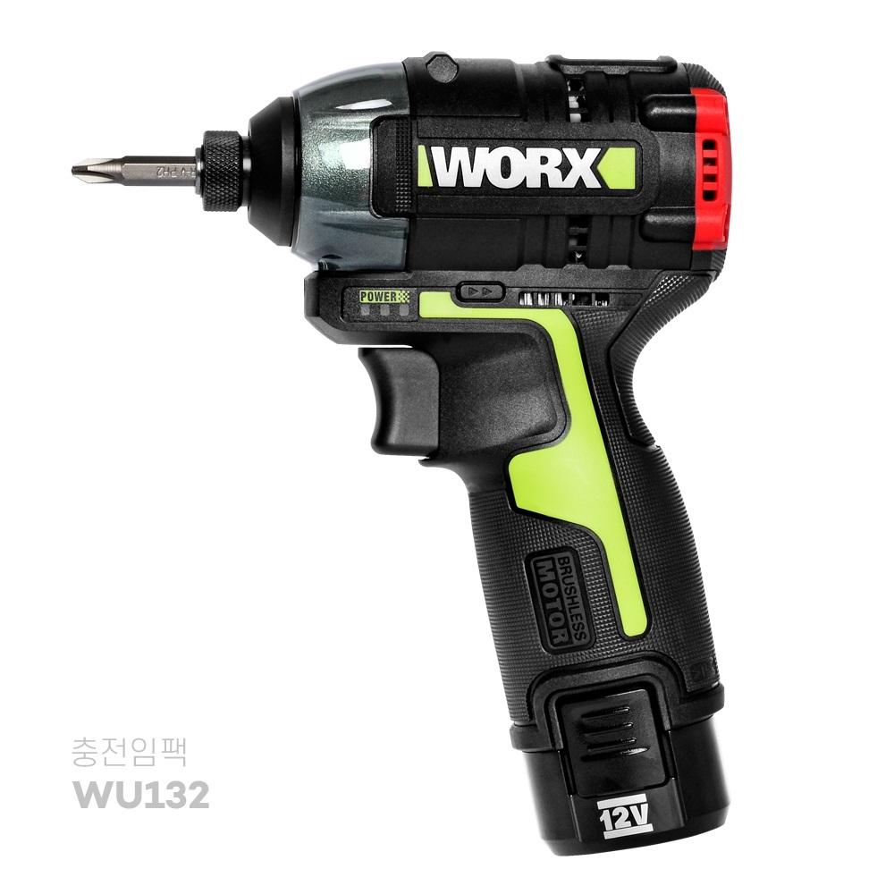 Works Charging Combo Kit Hammer Drill 12V 2.0Ah 2 Batteries BL WU920X