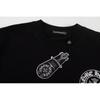 W355 CHROME HEARTS 2025 Summer New High Quality Cotton Round Neck Loose Large Size Men's and Women's T-shirt Couple T-shirt
