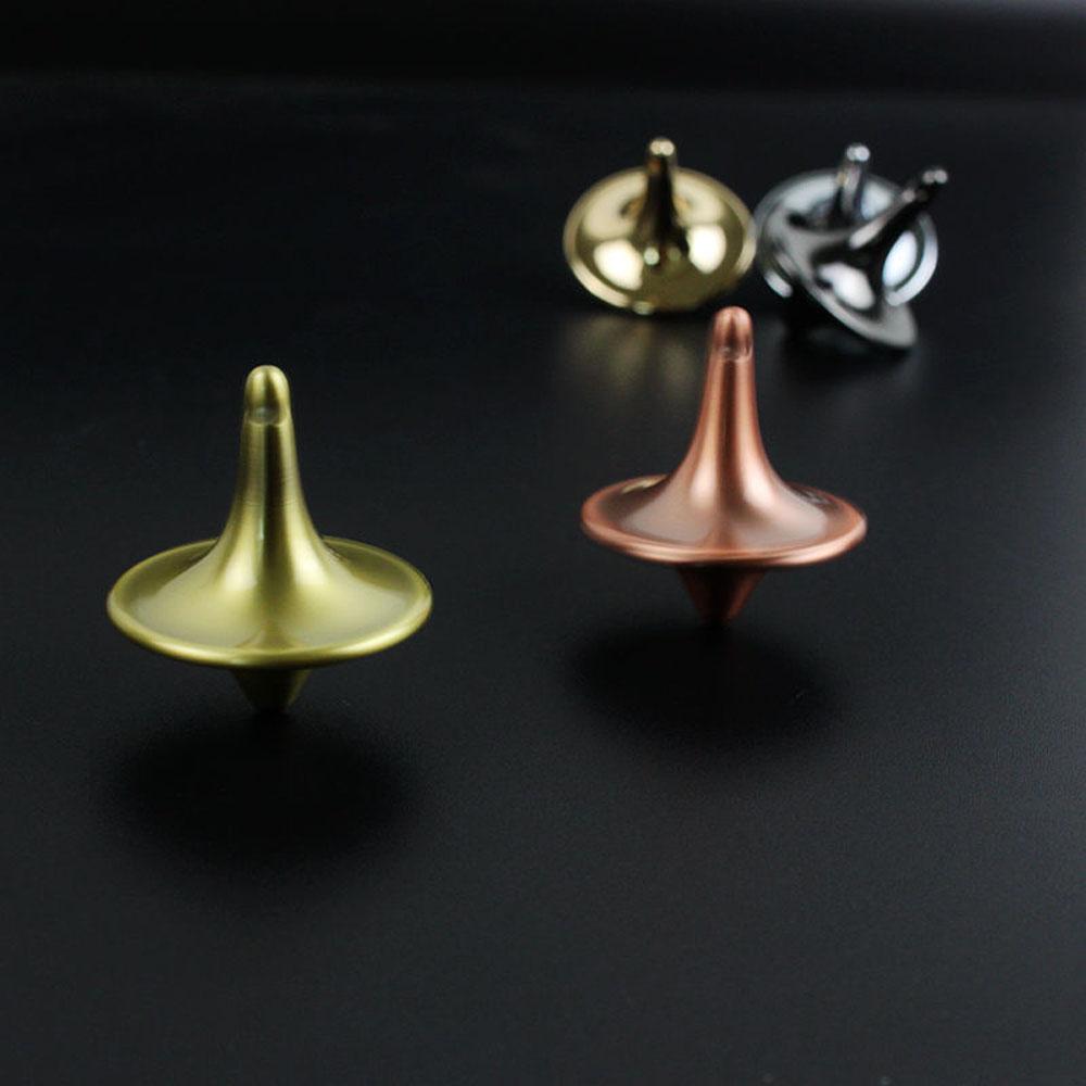 Decor Creative Gift Magic No Resistance Mini Gyro Gyroscope Toys Spinning Top