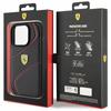Ferrari Fehcp15Lptwk Iphone 15 Pro 6.1 Czarny/Black Hardcase Twist Metal Logo