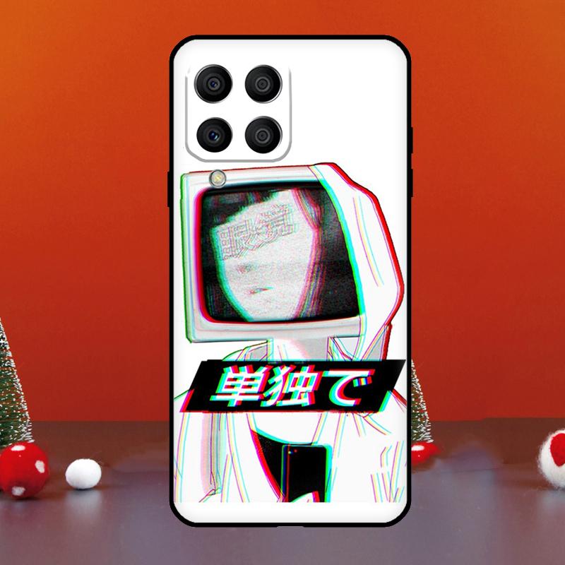 Грустная Аниме Эстетика Сэмпай Для Samsung Galaxy M52 M32 M12 M11 M21 M31 M13 M33 M35 M53 M55 M15 M14 M34 M54 M06 M16 Чехол