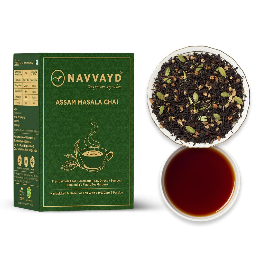 Черный чай Ассам Масала (100 г), Assam Masala Chai,  Navvayd