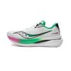 IDLING Cruise Shock Absorbers Slip Resistant Low Top Casual Running Shoes Unisex White Pink Green Saucony S28191-2