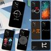Чехол с формулой Пи для Samsung Galaxy A14 A24 A34 A54 A12 A22 A32 A52 S A13 A33 A53 A51 A71