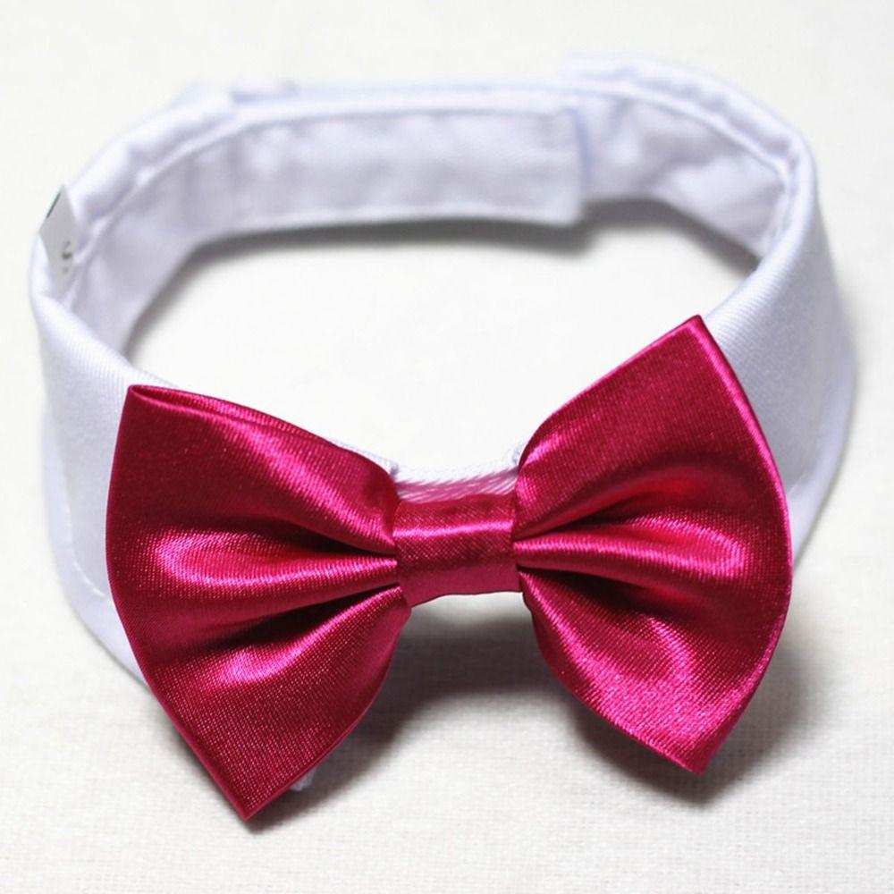 Lovely Pet Accessories Tuxedo Bowtie Dog Necktie Bow Tie Collar Formal Tie Pet Bow Tie