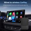Carplay Dongle Carplay AI Box Wireless Carplay Andriod Auto Adapter Voice Control for OEM Wired Carplay Andriod Auto Car Models