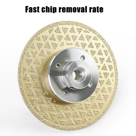 Алмазный шлифовальный диск Двусторонний диск для резки гипсофилы Высокопроизводительное гальваническое алмазное покрытие Шлифовальный диск для кладки