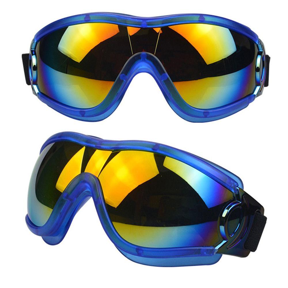 Adjustable Strap Dog Sunglasses Anti-Fog Pet Glasses Dog Eye Wear Protection Medium Large Dogs