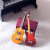 Decorative Miniature Guitar Decor Sturdy Structure Fashionable Creative