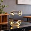 Светодиодные буквы 'Gold' - Для предложения, Рождества, Бара, Украшения на День Рождения