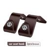 Car Seat Back Hook Double-Headed Rear Storage Auto Accessories For Volkswagen VW Golf 4 5 6 7 Polo Jetta Sagitar Magotan Passat zj2