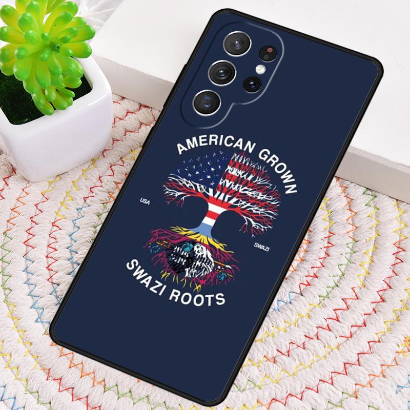 Чехол из ТПУ для телефона с флагом Свазиленда для Samsung Galaxy note 10 pro S26 S25 S24 S23 S22 Ultra Plus S21 FE S20 Ударопрочный чехол
