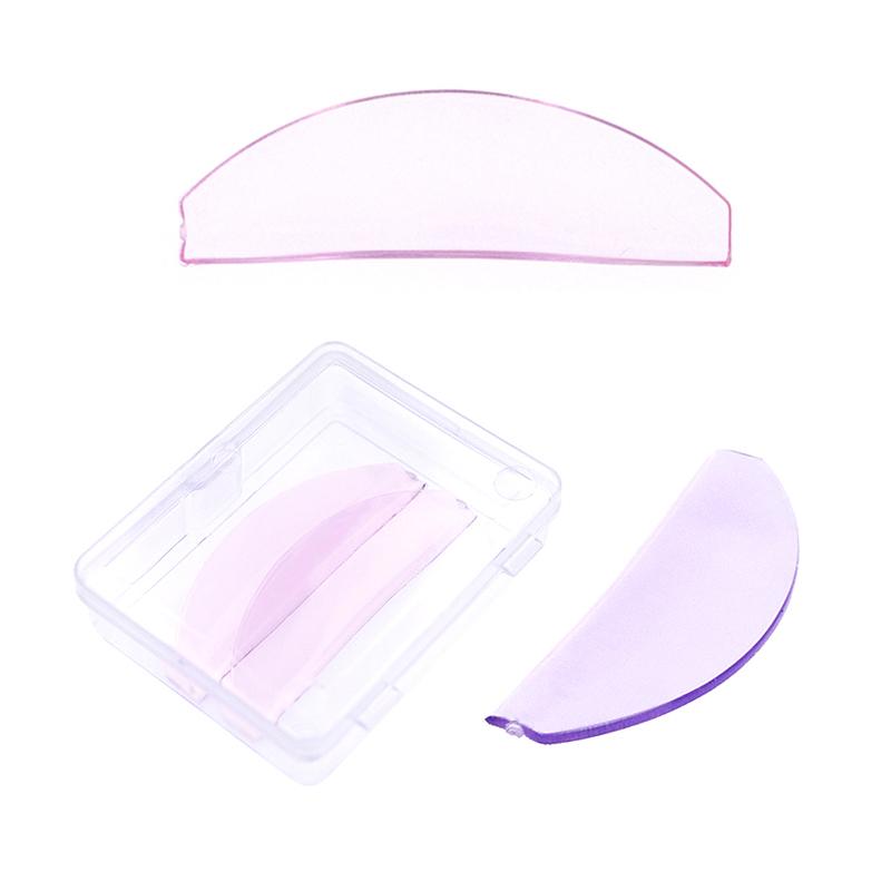 1 Pair Ultra Thin Silicone Eyelash Perm Pads 3D Lashes Rods Shield Lifting Eyelash Curler Accessories Applicator Makeup Tool