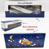 Toy Planes 30CM A380 Singapore Airplane Models 1/240 Resin Scale Plane Model A380 Collectible Aircraft with Wheels Decoration