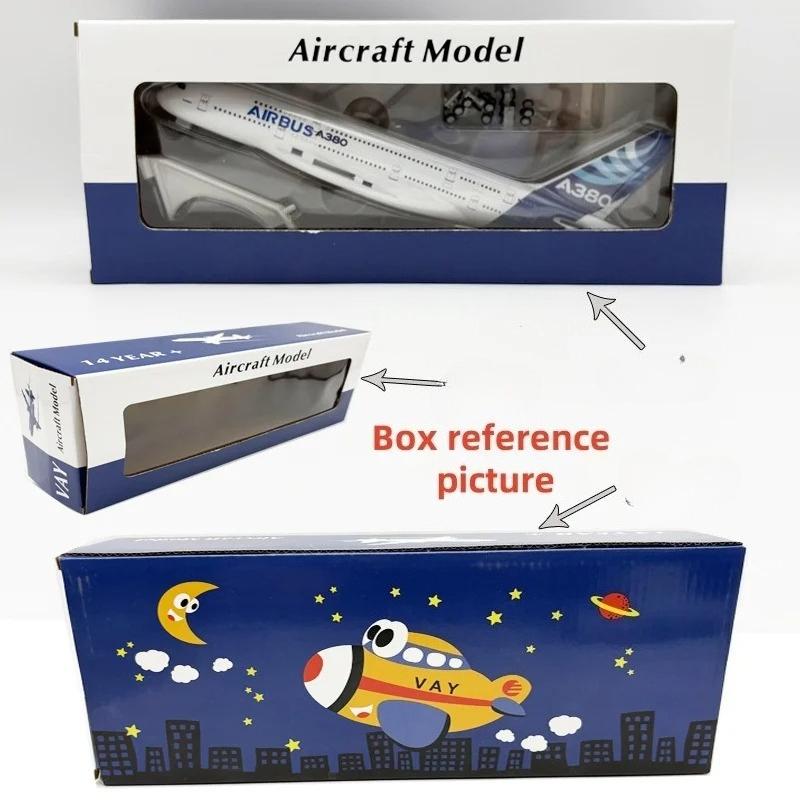Toy Planes 30CM A380 Singapore Airplane Models 1/240 Resin Scale Plane Model A380 Collectible Aircraft with Wheels Decoration