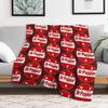 1950s Dr Pepper Throw Blanket Wrinkle Resistant Lightweight Blanket