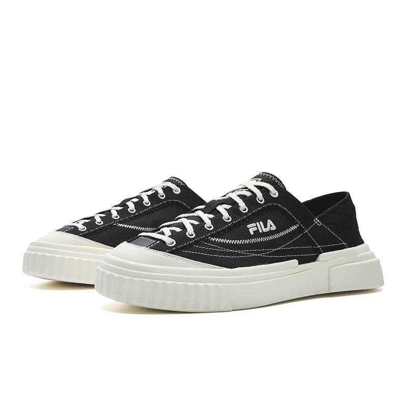 Fila MILANO Дышащие Легкие Низкие Кеды Мужские Черный/Микро Белый F12M622309FBW