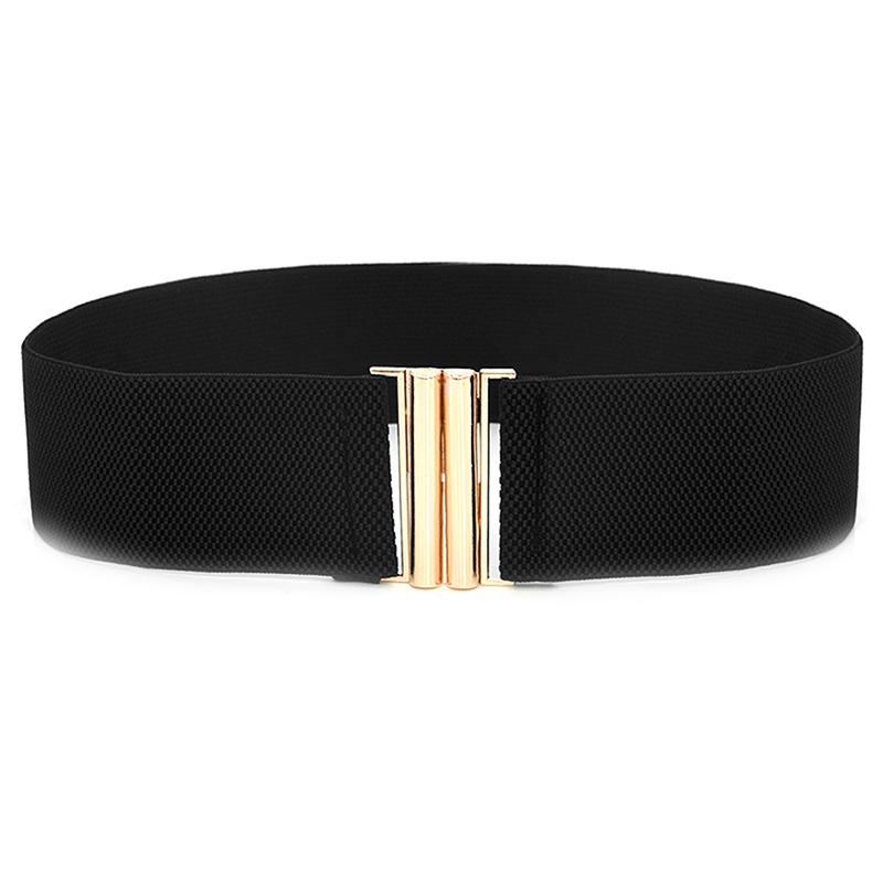 Women Belt Stretch Skinny Elastic Wide Corset Wrap Waist Dress Belt Accessories