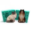Cat Dog Chocolate Silicone Fondant Mold Cake Decorating DIY Car Aroma Soap Candle Making Polymer Clay Animal Plaster Resin Molds