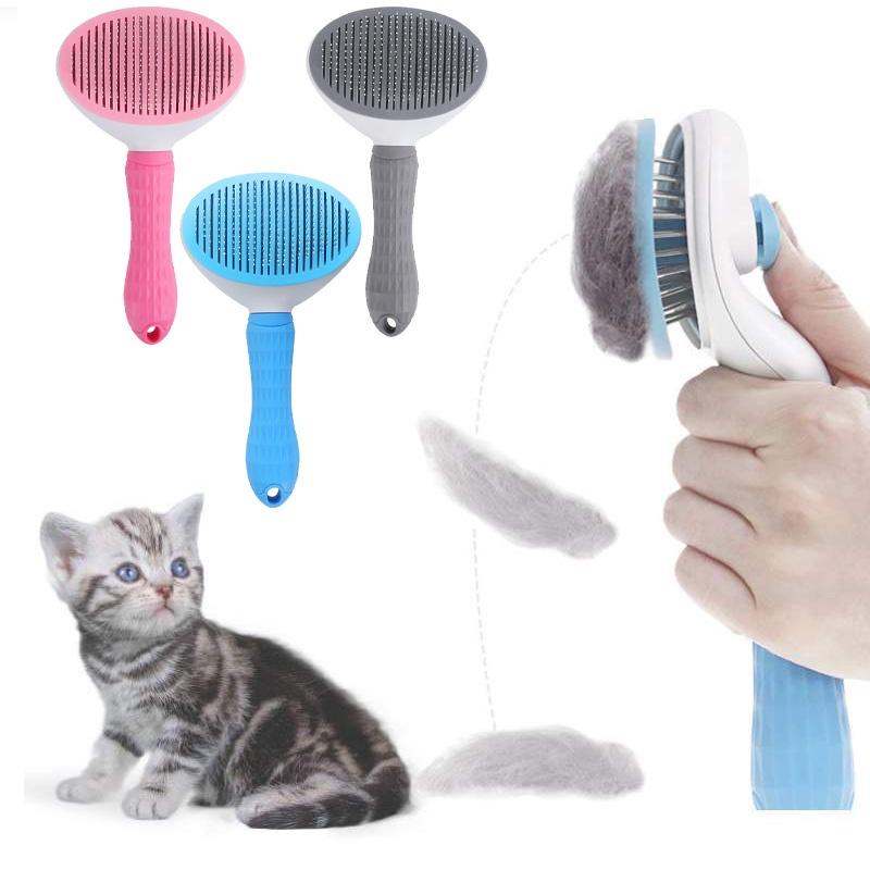 Versatile Pet Grooming Comb Removes Hair Effortlessly From Dogs And Cats