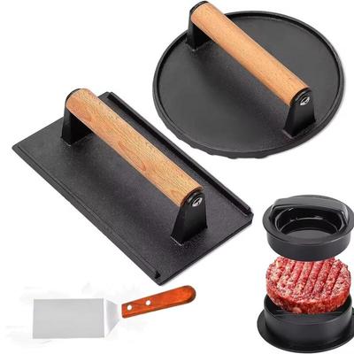 Прямоугольная пресс-форма для мяса ZISIZ из чугуна