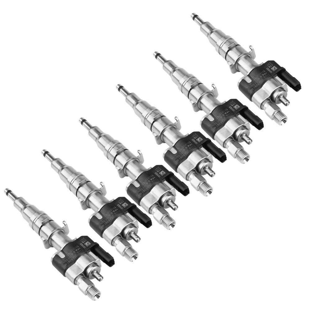 6Pcs Fuel Injector for BMW 135i 335i 535i 650i 740i 750i X6 13537585261 09