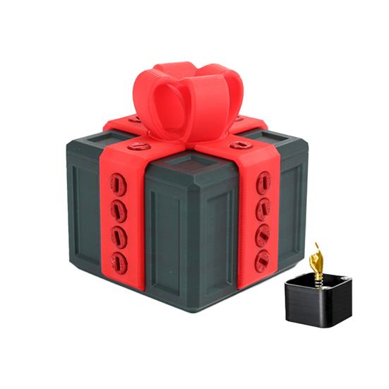 Надоедливый набор подарочных коробок с сюрпризом в виде интерактивной 3D-головоломки с пальцем, винтовой головоломки, двойной коробки для хранения, подарочной коробки для розыгрышей на дни рождения, Рождество, Хэллоуин