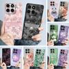 Чехол для Honor X6a X6b X6c X6 X6s Простота цветок Мягкий силиконовый чехол Для HonorX6a X 6B X6 b Оболочка Защита камеры телефона Funda
