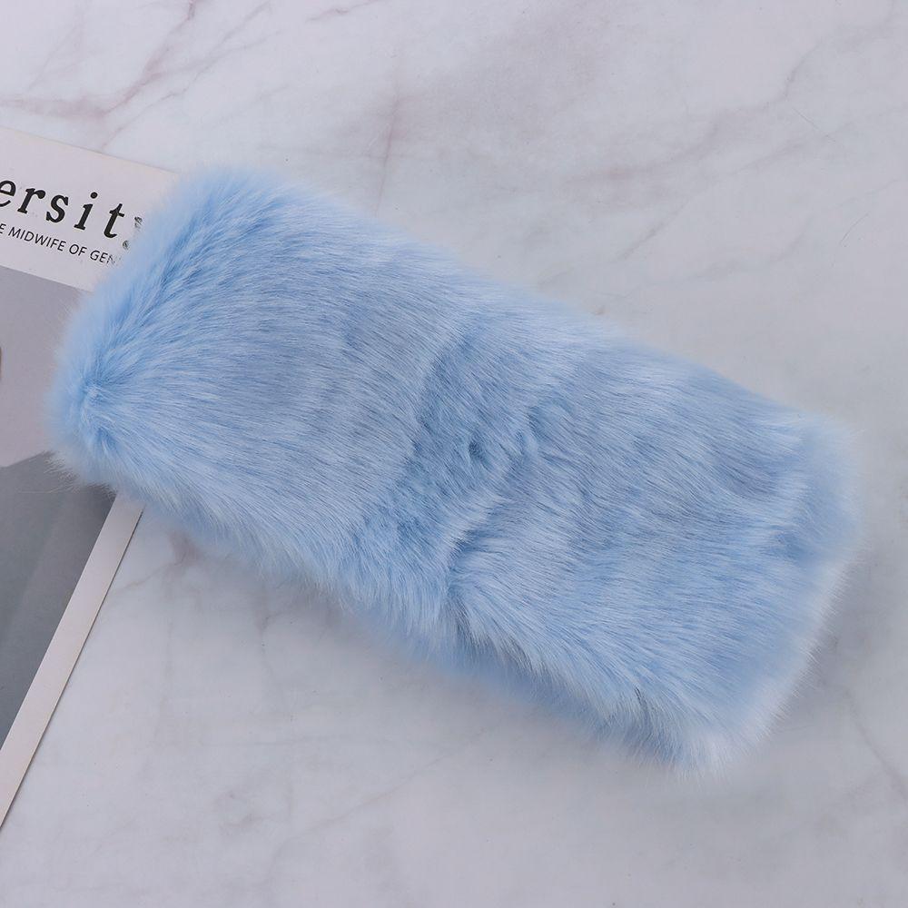 Warm Snow Earwarmer Girl Fur Faux Women Winter Hats Fluffy Russian Caps Faux Fur Headband